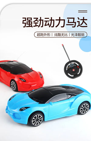 Electric 1:20 RC Car Driving Electric Radio Remote Control Car Children Birthday Four-way Remote Control Sports Car Model Toys