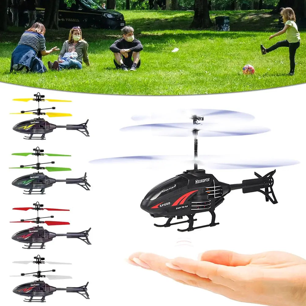 Hobbies USB Charging Rechargeable Suspended Flying Toys Infrared Sensor Mini Drone Flying Helicopter