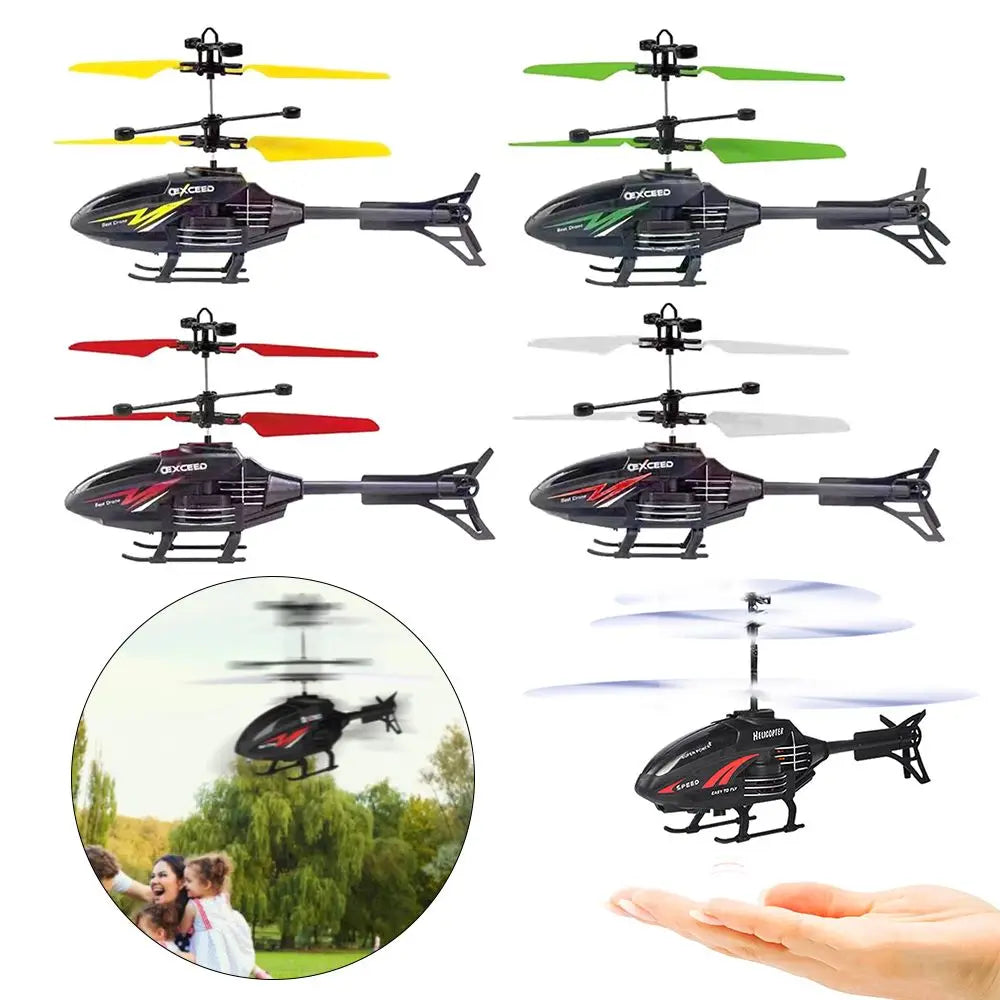 Hobbies USB Charging Rechargeable Suspended Flying Toys Infrared Sensor Mini Drone Flying Helicopter