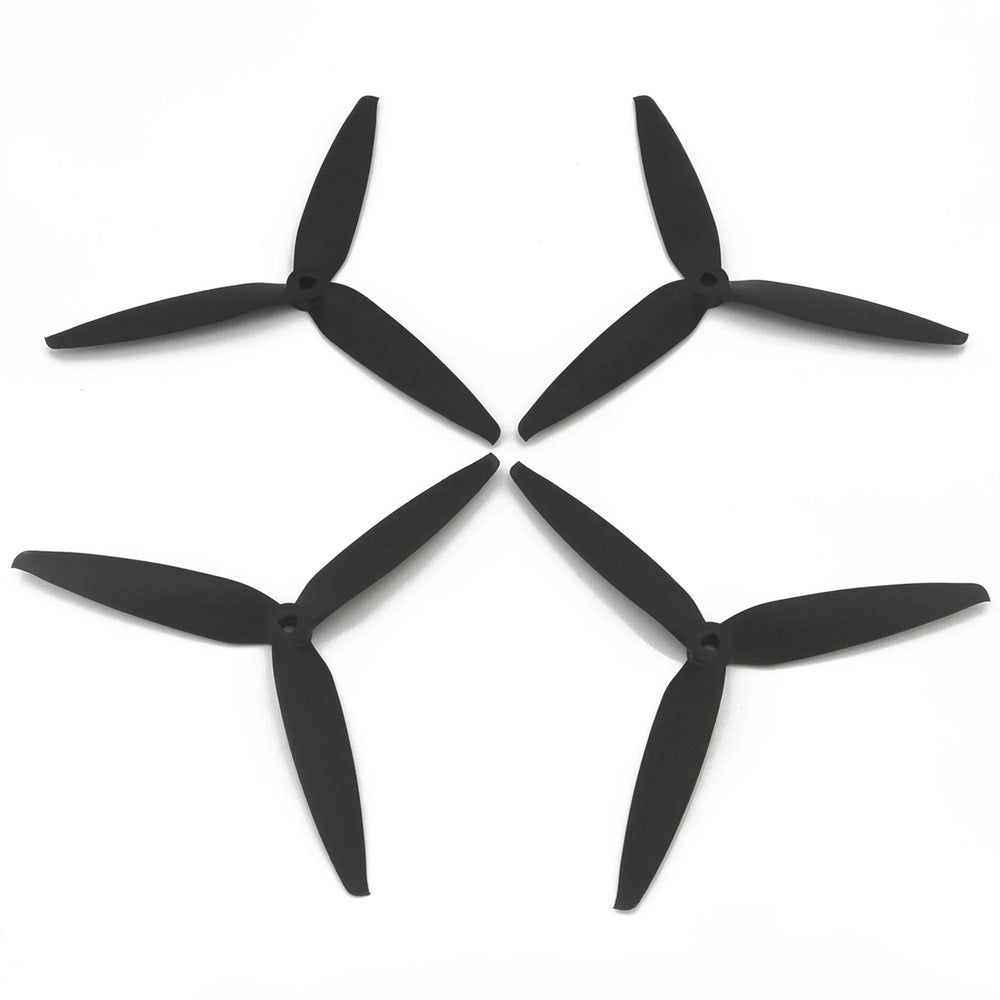 NEEBRC 7040 2Pairs 7inch 3-Blade 2CW 2CCW Low Noise Durable Propeller for FPV Racing Drone Quadcopter Mark4 2806.5 2807 Motor