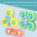 Suction Cup Spinner Toy Educational Toys Infant Sensory Stress Reliever Gift Toy