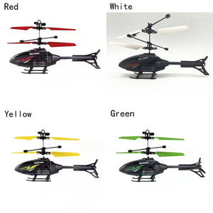 Hobbies USB Charging Rechargeable Suspended Flying Toys Infrared Sensor Mini Drone Flying Helicopter